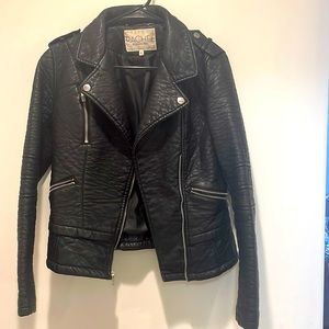 Womens leather jacket